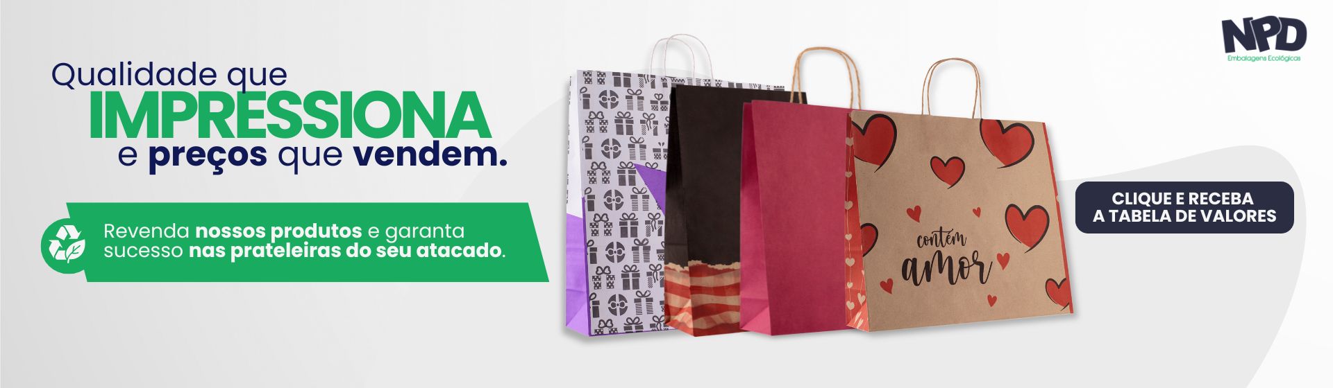 Sacolas no Atacado
